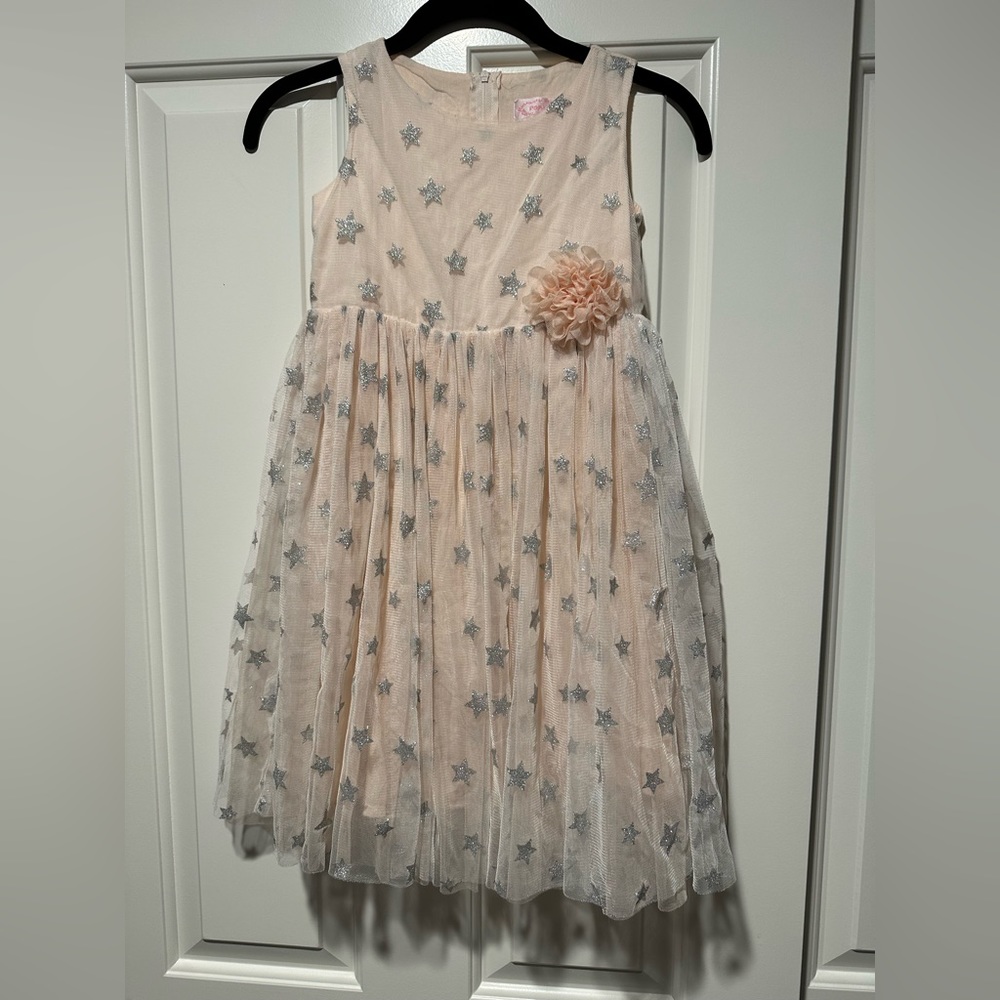 Popatu Girls Star Dress Size 8 excellent condition worn a few times only!